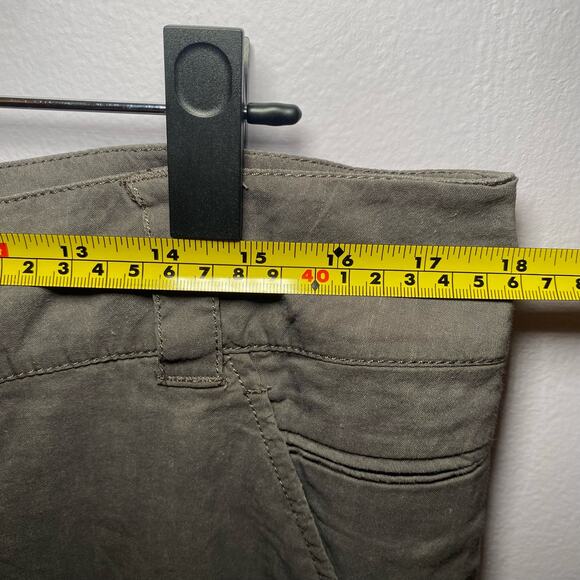 Eileen Fisher Women's size 16 Gray Lightweight Linen Blend Slacks Trousers Pants - Picture 8 of 10